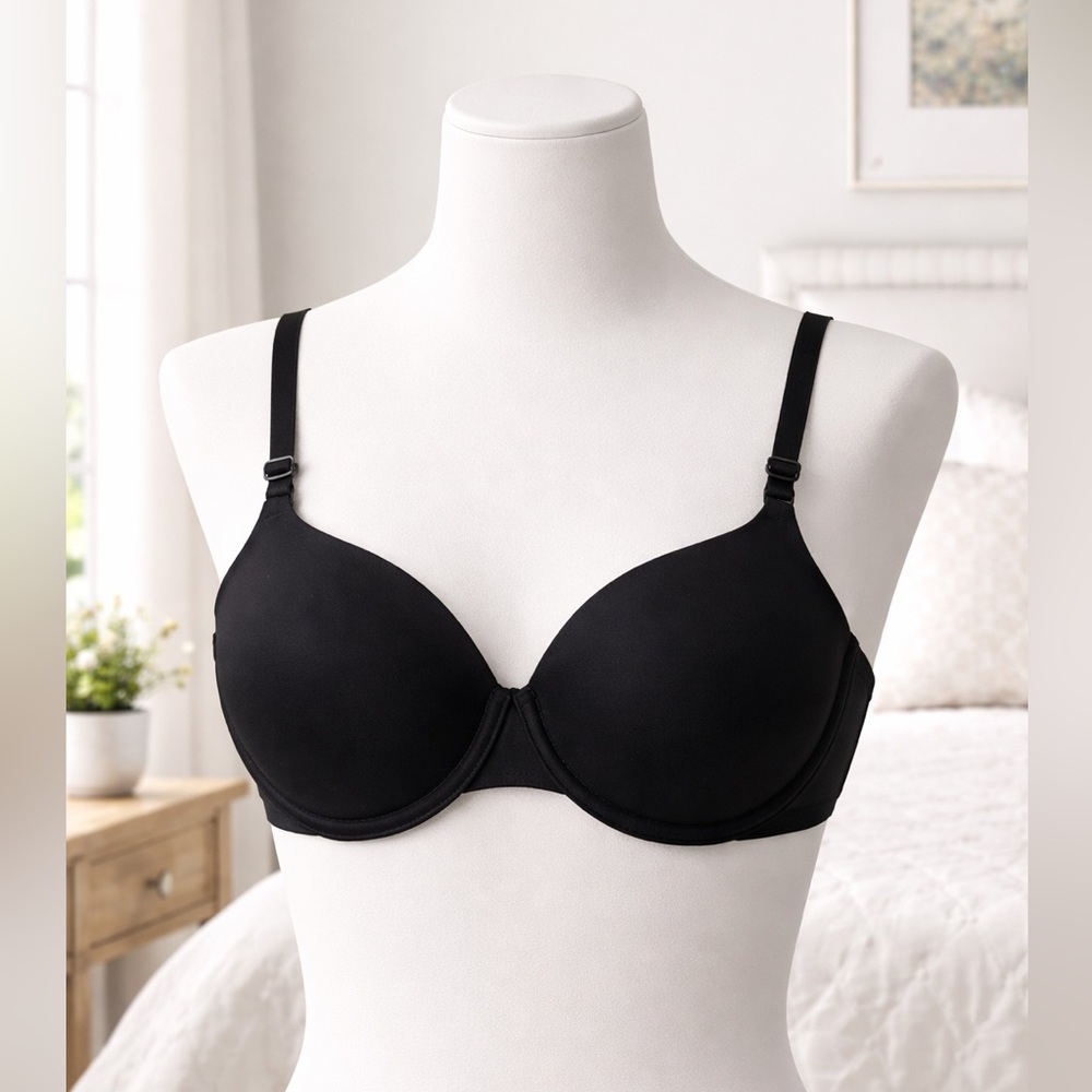 Victorias secret black Demi Bra 32DD